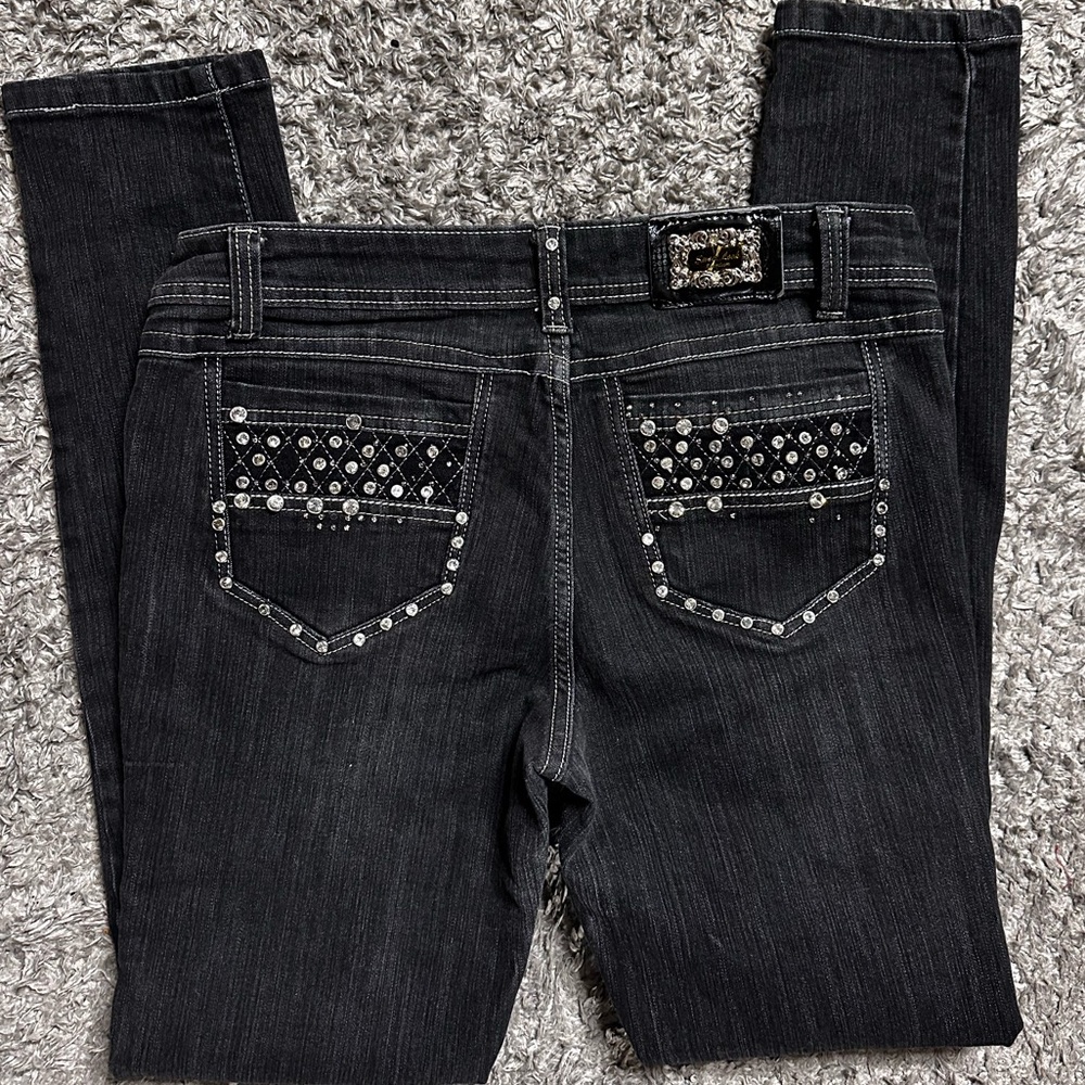 2000s Style Studded Jeans 32x30